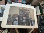 Arno van Yperen, kunstwerk abstract, jaren 70, Ophalen of Verzenden
