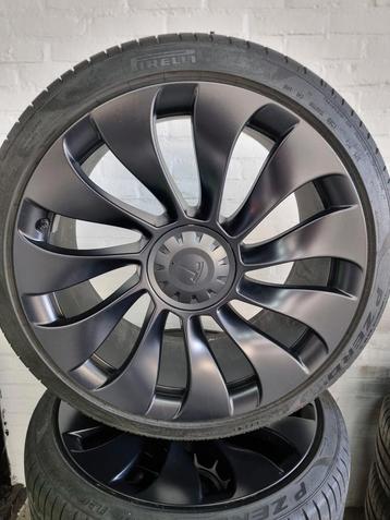 Orig. 21" Tesla Model Y Uberturbine velgen, 7mm Pirelli zome beschikbaar voor biedingen