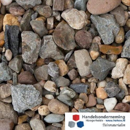 Riviergrind bonte parelgrind of grove betongrind tuinpad erf, Tuin en Terras, Grind, Keien en Split, Nieuw, Grind, Multi, Overige materialen