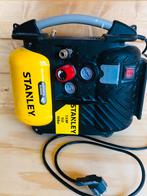 STANLY Compressor 1,5 pk. 1 jaar oud éénmalig gebruikt., Ophalen, 10 bar of meer, Zo goed als nieuw, Minder dan 200 liter/min