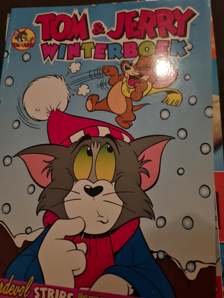 Tom & Jerry Winterboek - Stripboek, Boeken, Stripboeken, Eén stripboek, Ophalen of Verzenden, Zo goed als nieuw, Onbekend