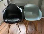 Mooie kuip stoelen., Huis en Inrichting, Stoelen, Ophalen, Zo goed als nieuw, Kunststof, Twee