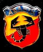 Abarth pin- epoxy, Verzenden, Nieuw, Transport, Speldje of Pin