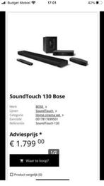 Bose SoundTouch 130 Soundbar met Subwoofer, Ophalen of Verzenden, Bluetooth, Zo goed als nieuw