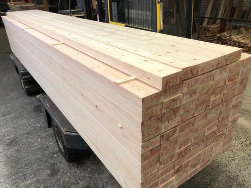 Nieuwe Grenen Balken mooi recht en strak geschaafd, Doe-het-zelf en Verbouw, Hout en Planken, Nieuw, Balk, Grenen, 300 cm of meer