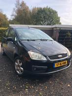 Ford C-Max 1.6 74KW 2005 Zwart, Auto's, Voorwielaandrijving, 1596 cc, 4 cilinders, 100 pk
