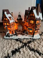 Kerstdorp met verlichting intratuin, Diversen, Kerst, Ophalen, Zo goed als nieuw