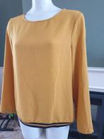 Anna mooie okergele top shirt mt M 38 40 Gratis verzenden, Maat 38/40 (M), Geel, Zo goed als nieuw, Lange mouw