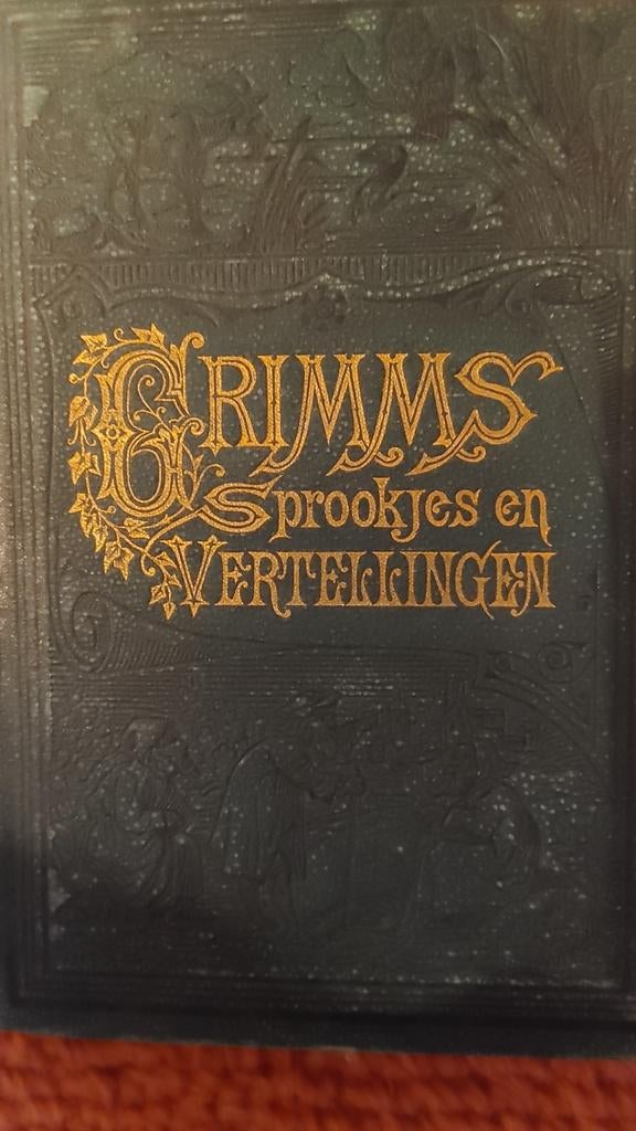 Oud Grimm sprookjesboek, Antiek en Kunst, Ophalen of Verzenden, Grimm
