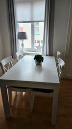Ikea Eettafel met 4 Stoelen, Huis en Inrichting, Tafels | Eettafels, Ophalen, Gebruikt, 100 tot 150 cm, Scandinavisch