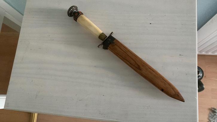 Antieke Tjikeroeh, No Kris/Keris, Antiek en Kunst, Kunst | Niet-Westerse kunst, Ophalen of Verzenden