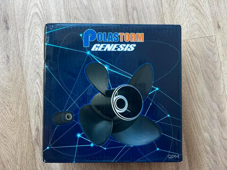 Polastorm Genesis Bootschroef 9.9-20pk pitch 13 Mercury, Watersport en Boten, Bootonderdelen, Nieuw, Motor en Techniek, Motorboot