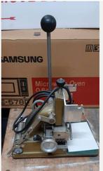 Vintage Danish Gold Print foliedruk machine - Model TE, Antiek en Kunst, Antiek | Gereedschap en Instrumenten, Ophalen