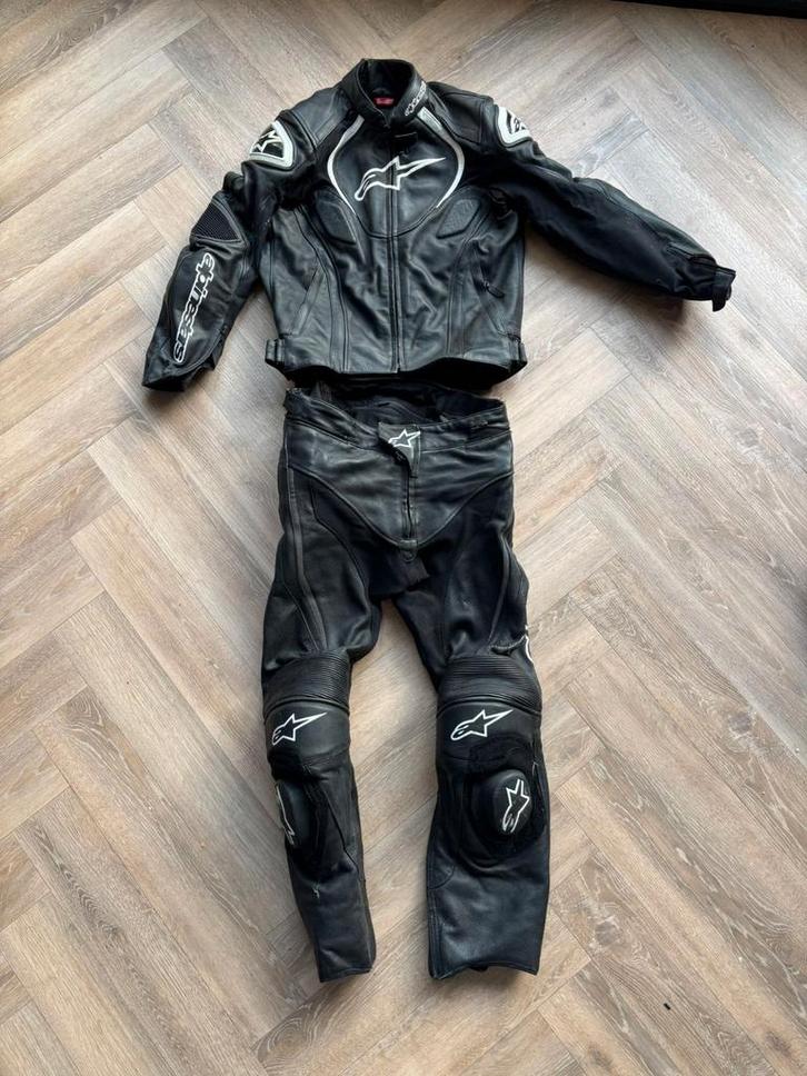 Alpinestars leren motorpak, Motoren, Kleding | Motorkleding, Ophalen of Verzenden