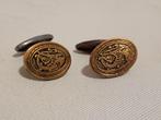 Vintage/antiek manchet knopen draak, Sieraden, Tassen en Uiterlijk, Manchetknopen, Ophalen of Verzenden, Gebruikt, Overige materialen