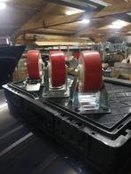 zwenkwielen (met of zonder rem) bokwielen zwaarlast lastafel, Ophalen of Verzenden, Nieuw