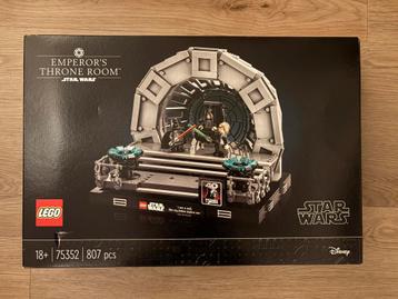 Lego Star Wars - Troonzaal van de keizer diorama - 75352 beschikbaar voor biedingen