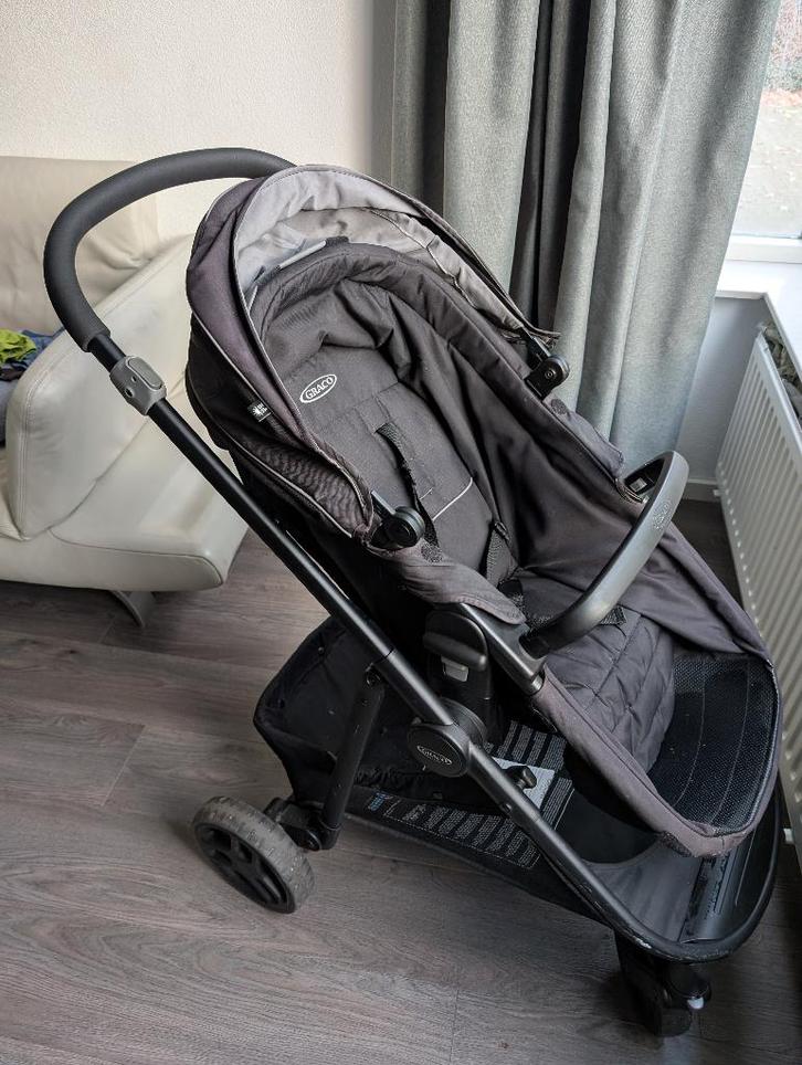 Graco Transform 2-in-1 kinderwagen (0-4 jaar 0-22 kg), zwart, Kinderen en Baby's, Kinderwagens en Combinaties, Gebruikt, Combiwagen