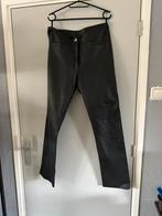 Echt leren broek maat M, Kleding | Dames, Broeken en Pantalons, Zwart, Maat 42/44 (L), Ophalen of Verzenden, Zo goed als nieuw