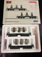 Marklin 48685 Zware platte wagenset Sa 705, Wisselstroom, Wagon, Ophalen of Verzenden, Zo goed als nieuw