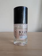 Catrice - Silk Matt Top Coat, Ophalen of Verzenden, Gebruikt, Handen en Nagels, Make-up