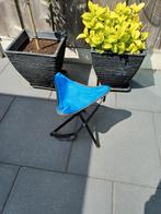 Visserskrukje - Opvouwbaar krukje - blauw Visserstoel - Ca, Ophalen, Zo goed als nieuw