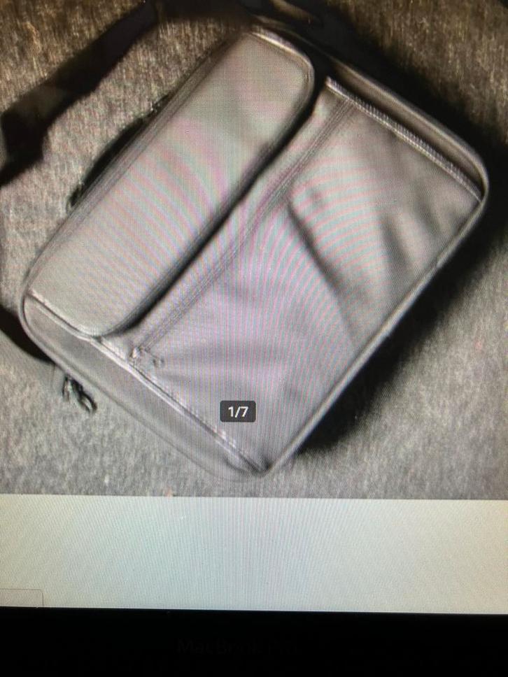 Aktetas Zwart, Computers en Software, Laptoptassen, Zo goed als nieuw, Aktetas, Ophalen of Verzenden