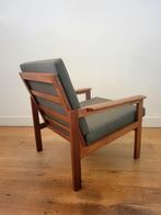 Vintage Capella fauteuil van Illum Wikkelsø voor Niels Eiler, Ophalen, Hout, Gebruikt, 75 tot 100 cm