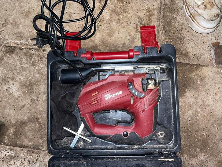 Einhell Decoupeerzaag - Goed Onderhouden, Doe-het-zelf en Verbouw, Gereedschap | Zaagmachines, Gebruikt, Decoupeerzaag, 600 tot 1200 watt