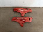 Tomos A35/A52/A55 De Luxe Zijkappen Set Contact Slot Rood, Gebruikt, Ophalen of Verzenden, Nvt, Nvt