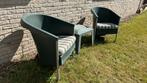Tuinstoelen set - Kunststof groen, Ophalen, Gebruikt, Kunststof