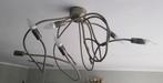 Mooie Design Spin Lamp - 7 Armen, Huis en Inrichting, Lampen | Plafondlampen, Ophalen, Zo goed als nieuw, Metaal, Design