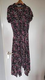 Miljuschka lange jurk getailleerd maat 42, Kleding | Dames, Blauw, Maat 42/44 (L), Ophalen of Verzenden, Zo goed als nieuw
