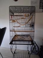 Nette vogelkooi, Dieren en Toebehoren, Vogels | Hokken en Kooien, Ophalen, Gebruikt, Metaal, Vogelkooi