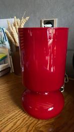 Vintage Ikea Lykta schemerlamp in bordaux rood., Ophalen of Verzenden, Zo goed als nieuw, Minder dan 50 cm