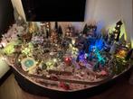Kerstdorp compleet met trein en verlichting, Diversen, Kerst, Ophalen, Zo goed als nieuw