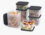 TUPPERWARE Cubix set 3/6-delig - voorraaddozen - koelkast, Ophalen of Verzenden, Nieuw