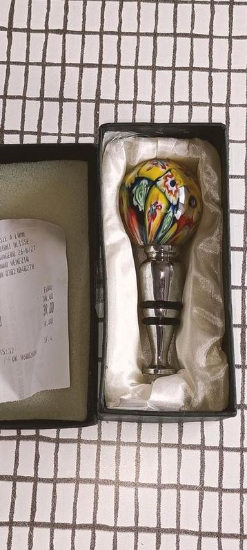 Murano Glas Wijnstop - Handgemaakt beschikbaar voor biedingen