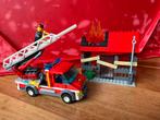Lego City brandweerauto met huisje, Kinderen en Baby's, Speelgoed | Duplo en Lego, Ophalen of Verzenden, Gebruikt, Lego
