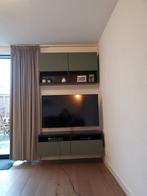 TV meubel BESTA IKEA. 120cm breed. Zwartbruin/groen, Huis en Inrichting, Minder dan 150 cm, Gebruikt, Met deur(en), Ophalen