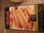 Tefal panini plaat, Ophalen of Verzenden, Nieuw