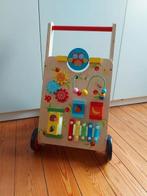 Loopwagen, Kinderen en Baby's, Speelgoed | Houten speelgoed, Ophalen of Verzenden, Zo goed als nieuw, Duw- of Trekspeelgoed