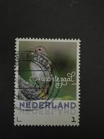 Kaderpostzegel Nagtegaal, Verzenden, Na 1940, Gestempeld