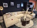 NEW NEW U-bank Santiago Beige Incl 5 Jaar Garantie, Overige maten, Hoekbank, Ophalen of Verzenden, 150 cm of meer