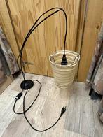 Tafel/bed lamp met lampion, Huis en Inrichting, Lampen | Tafellampen, Ophalen, Gebruikt, Metaal, Minder dan 50 cm