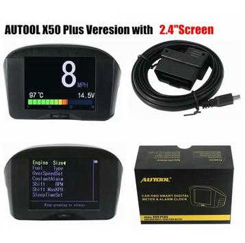 Autool X50 Plus Auto Obd Multi-Functie Smart Digitale Meter beschikbaar voor biedingen