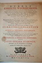 Staringh - Bybels Zakelyk Woordenboek, letter H (1768), Ophalen of Verzenden
