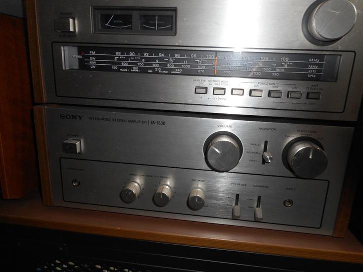 vintage audio set, Audio, Tv en Foto, Versterkers en Receivers, Gebruikt, Minder dan 60 watt, Overige merken, Ophalen