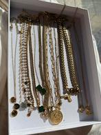 Stainless steel kettingen, Sieraden, Tassen en Uiterlijk, Kettingen, Ophalen of Verzenden, Zo goed als nieuw, Goud, Overige materialen