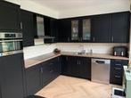 Hoek keuken zwart, Huis en Inrichting, Keuken | Complete keukens, Ophalen, Gebruikt, Zwart, Hoekkeuken